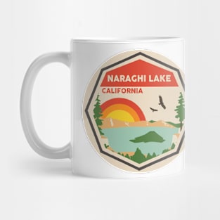 Naraghi Lake California Colorful Scene Mug